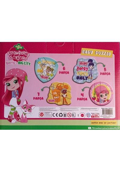 Strawberry Shortcake Berry And The Big City Baby Puzzle