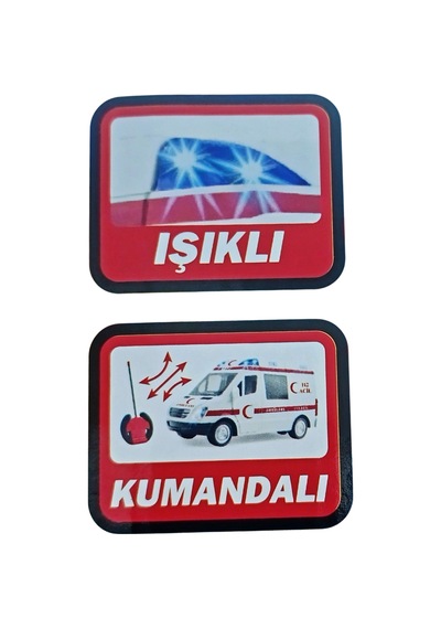 Uzaktan Kumandalı Full Fonksiyon Ambulans Işıklı 17 Cm Ambulans