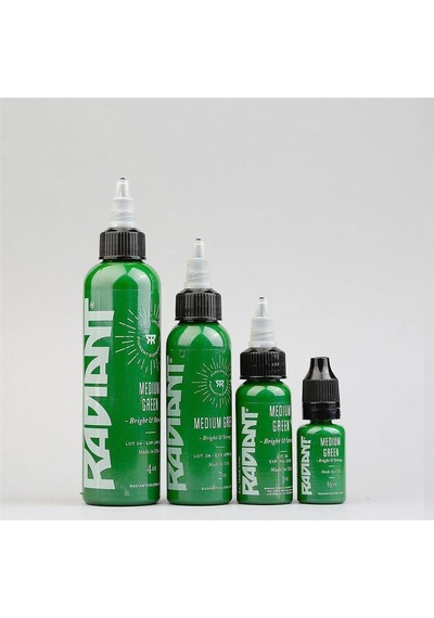 Medium Green - Radiant Tattoo Dövme Boyası - 1oz/30ml