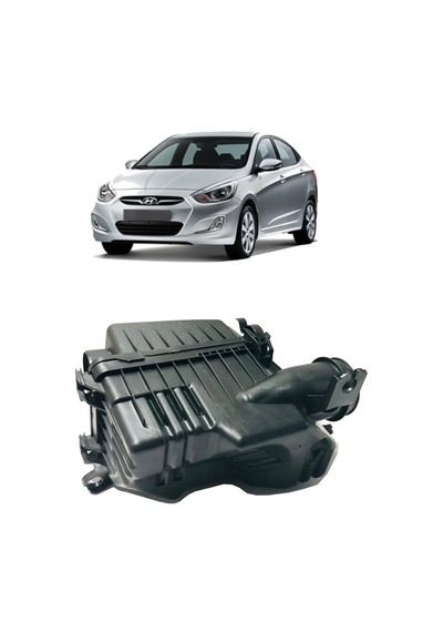 Hyundai Accent Blue Hava Filtre Kazanı Benzinli Motorlara Uyumlu