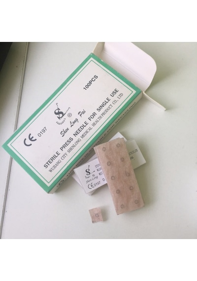 Shenlong Press Needle Kalıcı Kulak İğnesi 0.22 x 1.7 MM 100 Adet
