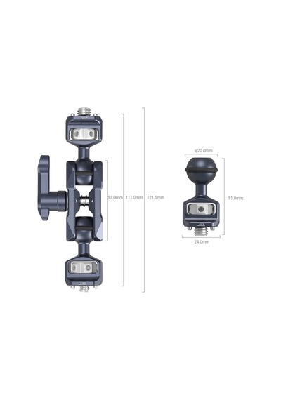 Smallrig 3874 Magic Arm 1/4 -20 Vida Ve Arrı Tespit Vidası