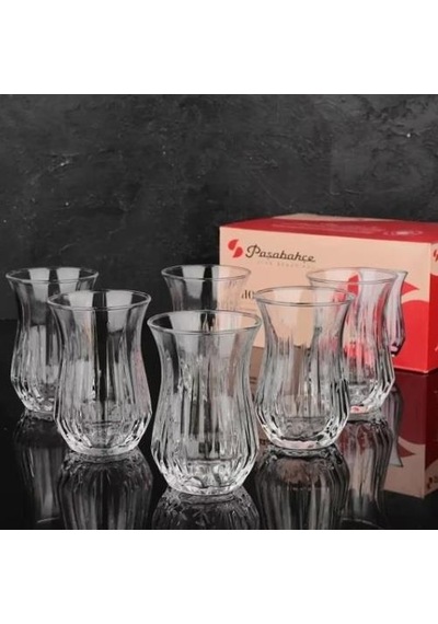 Paşabahçe 420181 Echo 12 Adet Çay Bardak 160 Cc Şeffaf