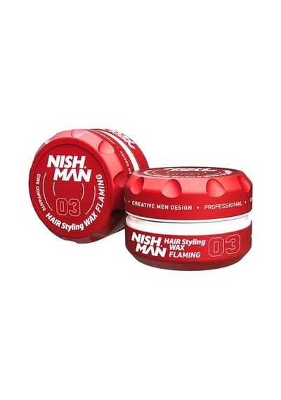 Saç Şekillendirici Wax 03 Flaming, 150 Ml Tüm Saç Tipleri Ekstra Güçlü, Islak Ve Parlak Görünüm