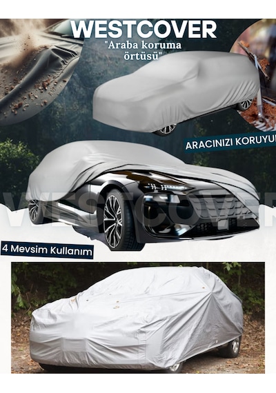 Bmw 3-series Gt Sport Hatchback Uyumlu Premium Oto Araba Brandası Gri
