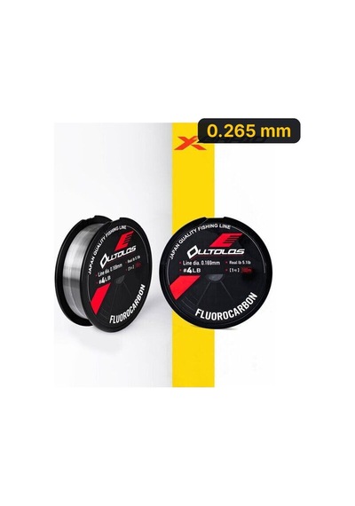 Ygk N270 Olltolos Fc 100m Fluorocarbon Misina 0,265 Mm