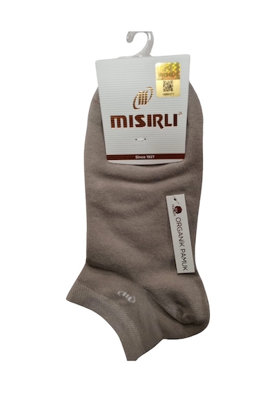 Angbutik Mısırlı 70200 Bayan Organik Pamuk Patik Çorap Çok Renkli