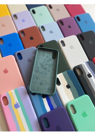 Apple Uyumlu iPhone Xr Logolu Lansman Silikon Kilif 542061683