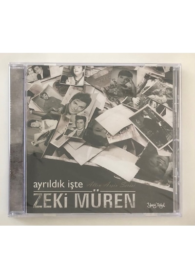Zeki Müren Ayrıldık İşte Cd Jelatininde Orjnal Cd