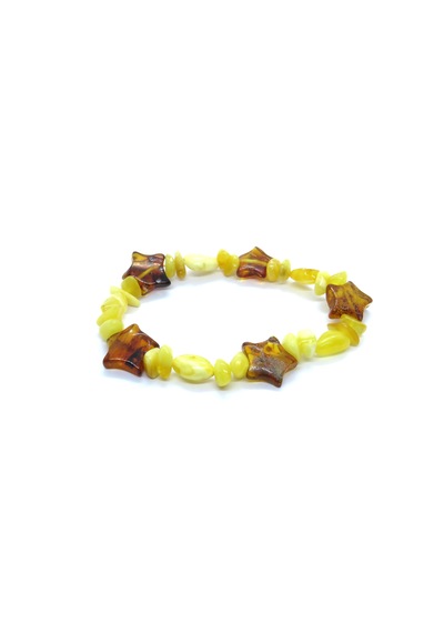 Ambergold Kehribar Bileklik Damla Kehribardan Blk0529