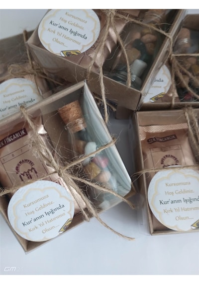 Farklı Market Kur'an Kursu Hediye Çikolata Türk Kahve 100 Adet