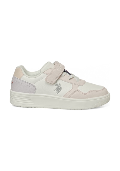 U.s. Polo Assn. Coster Jr 6fx Beyaz Kız Çocuk Sneaker 000000000102155662 Beyaz-pudra-lıla