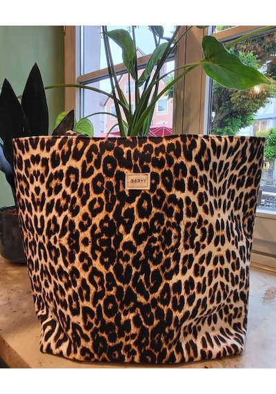 Meryy Collectıno Leopar Omuz Çantası Leopar