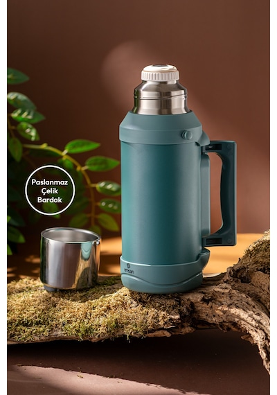 Emsan Thermafort Termos Green 1500 Ml Yeşil