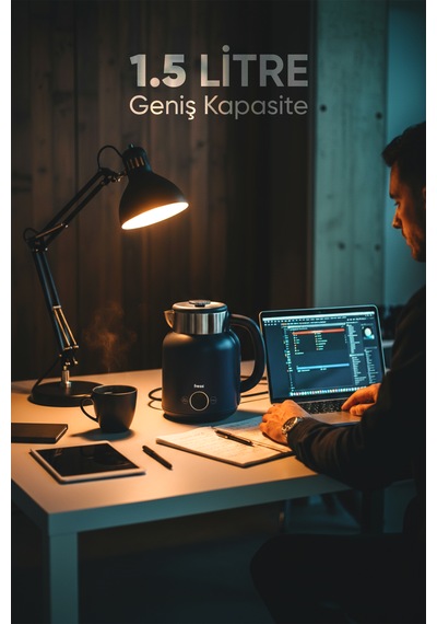 Fressi KT-01 1.5 L Elektrikli Su Isıtıcı Kettle