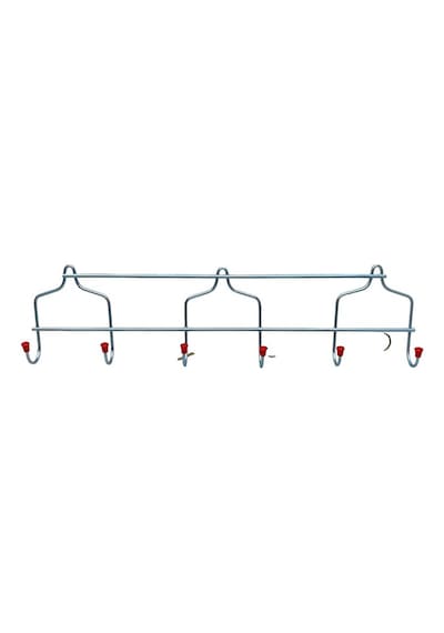Kral Kr-01 Metal 6 Kollu Düz Duvar Askısı - 12'li Paket Diğer
