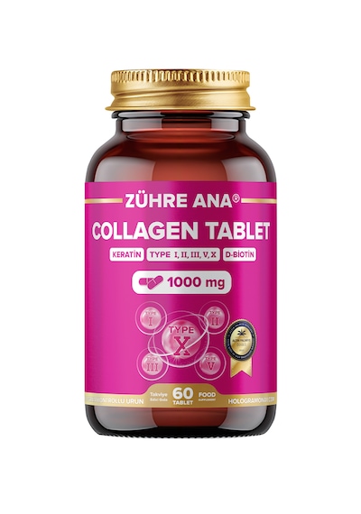 Zühre Ana 5 Tip Hidrolize Kolajen 60 Tablet