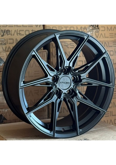 5 112 18 8.0 Et35 Ch73.1 Matt Black Arceo Marseille Jant
