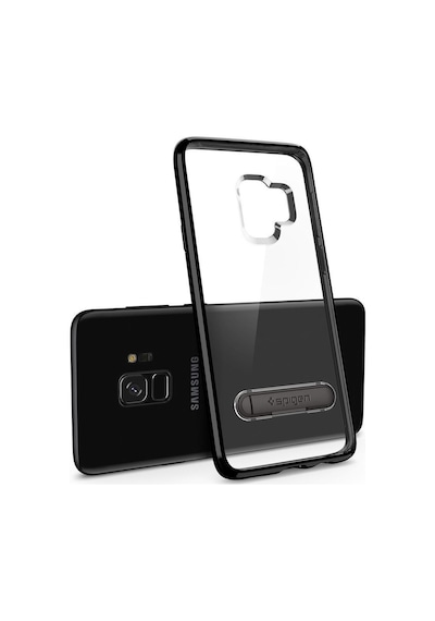 Spigen Galaxy Uyumlu S9 Kılıf Ultra Hybrid S Midnight Black