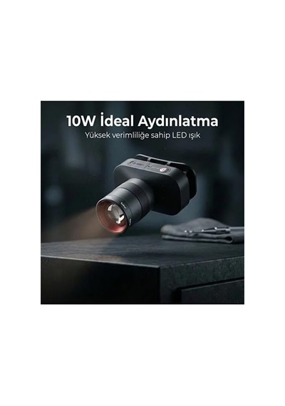 Tr Bxt1fl 10w Şarj Edilebilir Kafa Feneri 750 Lümen 2500mah 4 Işık Modlu Zoom Özellikli Led Kafa Diğer