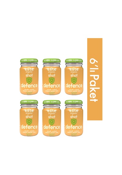 6'lı Shot Defence Zerdeçal Ve Zencefil Baharatlı Meyveli İçecek 60 Ml