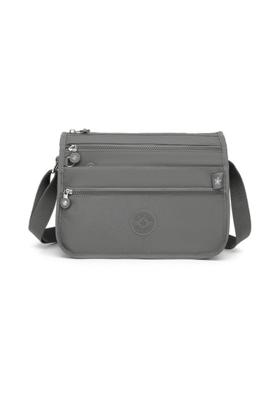 Kadın Postacı Omuz Çantası Smart Bags 1128 Koyu Gri Koyu Gri