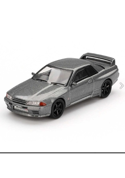 Mini Gt 1/64 Nissan Skyline Gt-r Nısmo Bnr32 Crs Version Dark Metal Gray - Blister Paket 1024 Gri