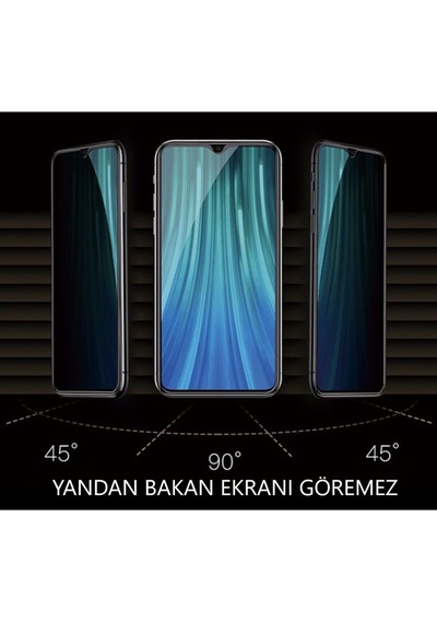 Xiaomi Poco X5 Pro 5g Hayalet Ekran Koruyucu Privacy Tam Kaplayan Kırılmaz Cam