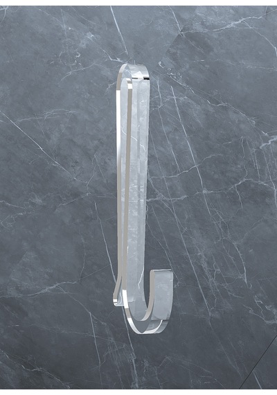 4 Adet Plastik Askı Metal Banyo Mutfak Rafları İçin Şeffaf Turuncu Diğer