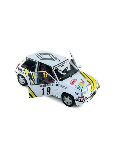 1:18 Ölçek Solido 1989 Renault 5 Gt Turbo Mk2 19 Diecast Metal Minyatür Model Araba 25cm