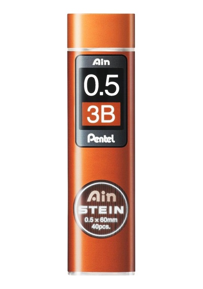 Pentel Ain Stein Mekanik Dolum Uçları - 2 Tüplü Paket 0,5 Mm 3b