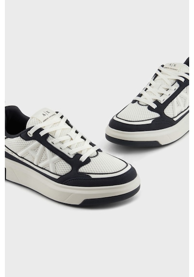 Armani Exchange Erkek Ayakkabı Xux242 Xv912 U389 Ekru-lacivert Ekru-lacivert