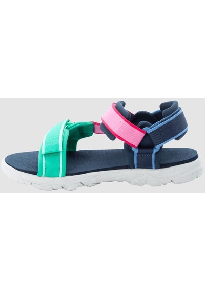 Jack Wolfskin 4040061 Seven Seas 3k Blue Green Kadın Sandalet 001