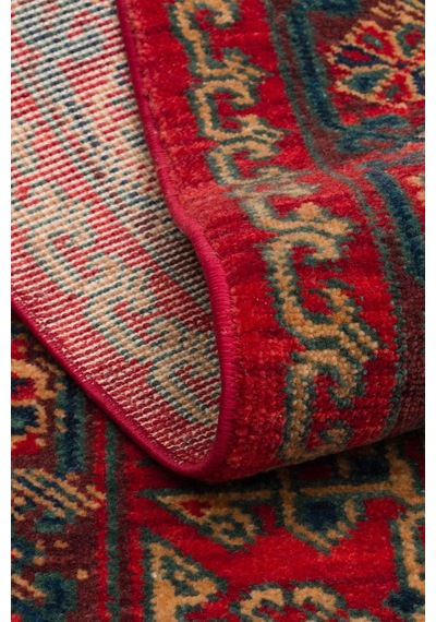 Hoom Rugs Cadis Kdm 06 Violet Yeni Zelanda Yünü El Emeği Kara Tezgah Halısı Kırmızı
