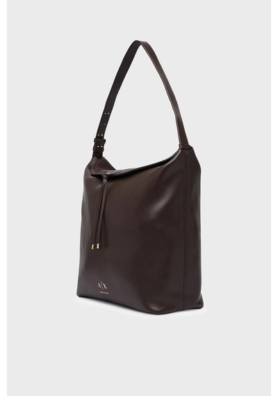 Armani Exchange Logolu Ayarlanabilir Askılı Çanta Kadın Çanta Xw002989 Af19902 U6032 Kahve