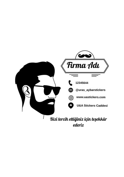 100 Adet Kişiye Özel Katvizit, Reklam Kartı, İşletme Tanıtım Kartı - Ekru - 160
