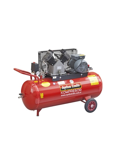 Aydın Trafo 21-130M 2 Hp 8 Bar 130 LT Tek Kademeli Çift Pistonlu Monofaze Kompresör
