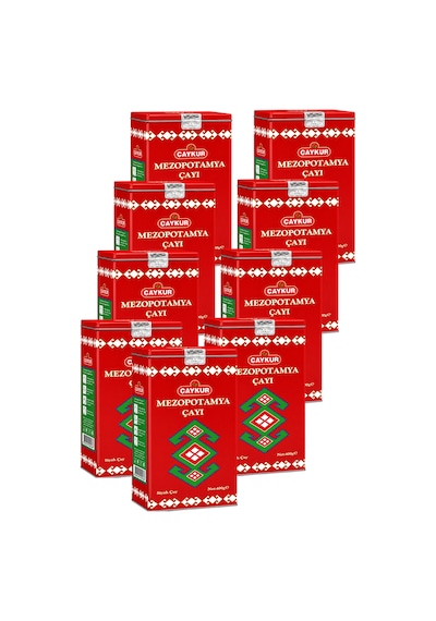 Mezopotamya Çayı 400 Gr. Teneke Kutu 400 Gr. Dokuzlu Paket