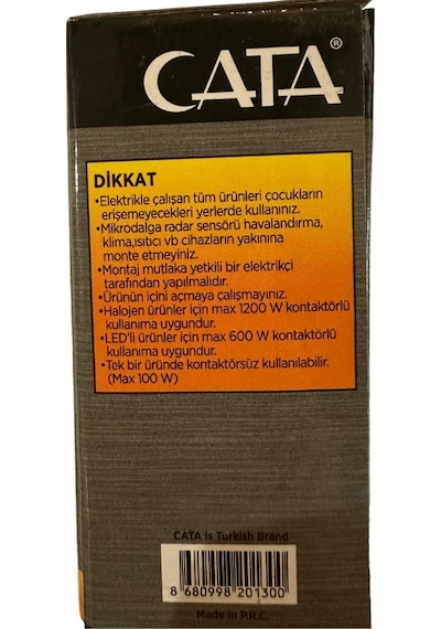 Cata CT-9185 1200 W 360 Derece Radar Sensör