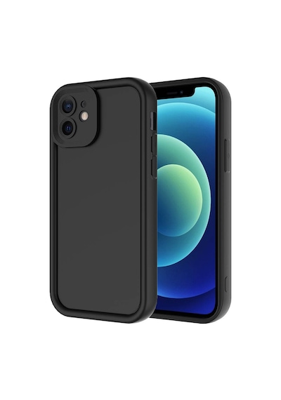 Apple Uyumlu iPhone 11 Kılıf Kamera Korumalı Tchs Ananas Kapak - Siyah Siyah