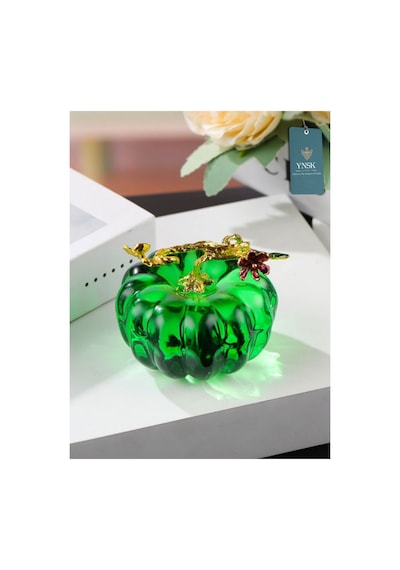Chacha Home Luxury Autumn Kristal Cam Kabak Dekoratif Obje - 6 Cm 1 Adet