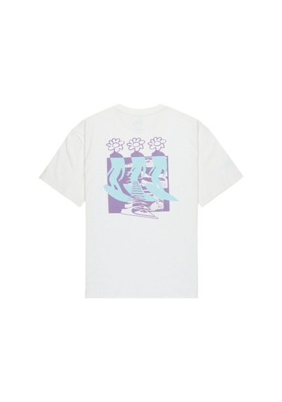 Quiksilver Quıksılver Flowers Surfıng 15078 Beyaz
