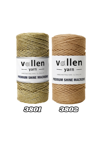 Premium Shine Simli Makrome İpi 100gr 150m 10 Lu Paket Çanta Supla Bileklik İpi
