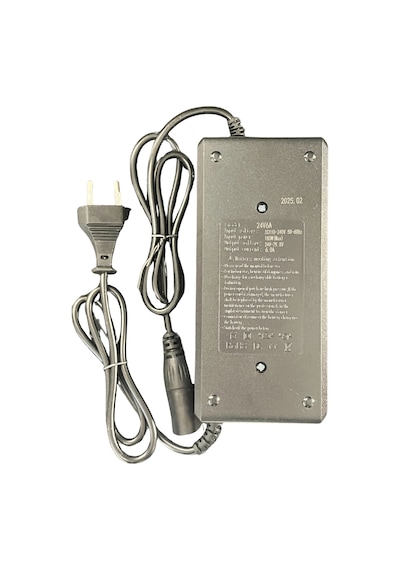 24 Volt 6 Amper Akülü Tekerlekli Sandalye Engelli Araba Şarj Adaptörü Aleti 27v-29.8v 6a