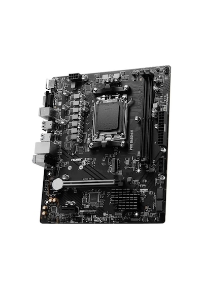 Msı Pro B650m-e Ddr5 6800mhz 1xvga 1xhdmı 1xm.2 Usb 3.2 Matx Am5 Amd Am5 9000/8000/7000 Serileri İle