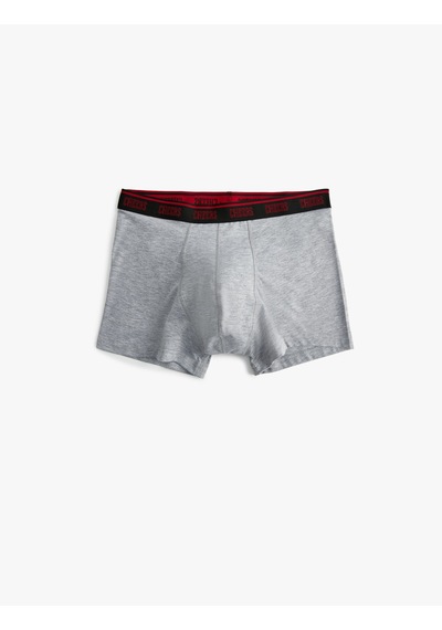Koton 3'lü Boxer Seti Baskılı Pamuklu Lacivert 5wlm90028mk Lacivert