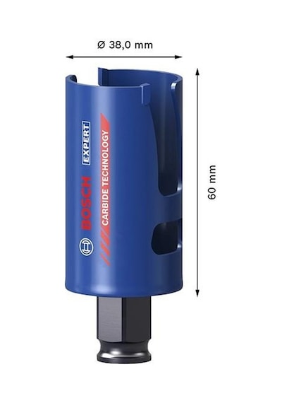 Bosch 38 Mm Yapı Malzemeleri İçin Panç 2608900458