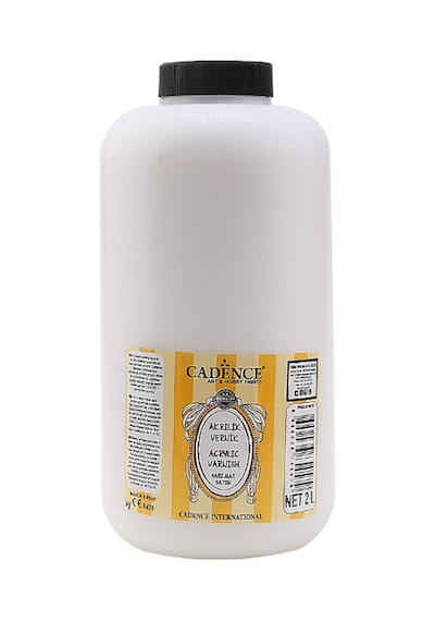 Cadence Su Bazlı Yarı Mat Vernik Satin 2000  Ml