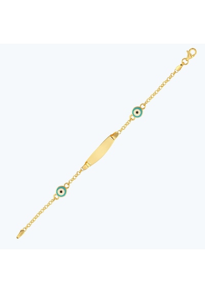 Altınbaş 22 Ayar Altın Nazar Çocuk Künye Bjrbl0015-25925 Renkli