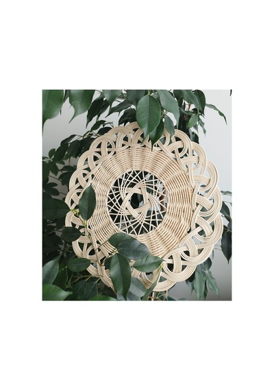 6 Adet %100 Doğal El Yapımı Rattan Supla & Duvar Süsü 1. Sınıf, Dekoratif, Yüksek Kalite